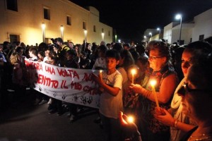 Laura Boldrini a Lampedusa